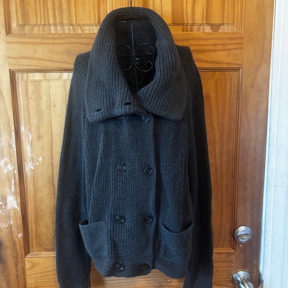 GAP Charcoal Knit Sweater